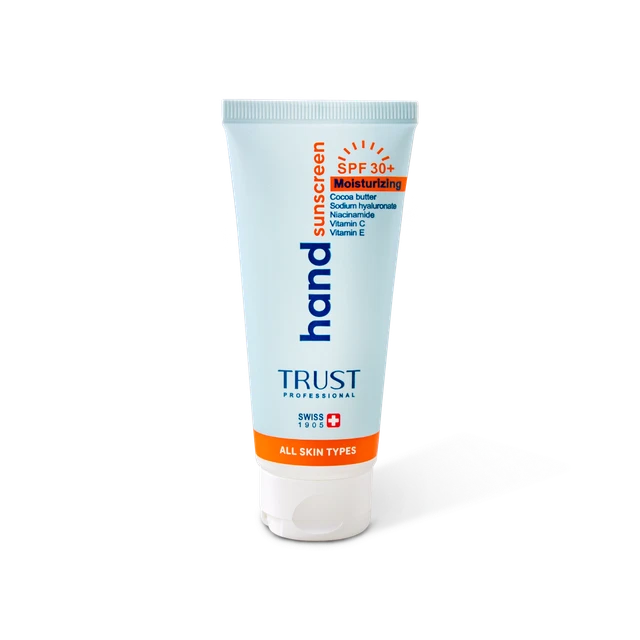 کرم تخصصی دست ضدآفتاب و آبرسان +SPF30 بیرنگ تراست